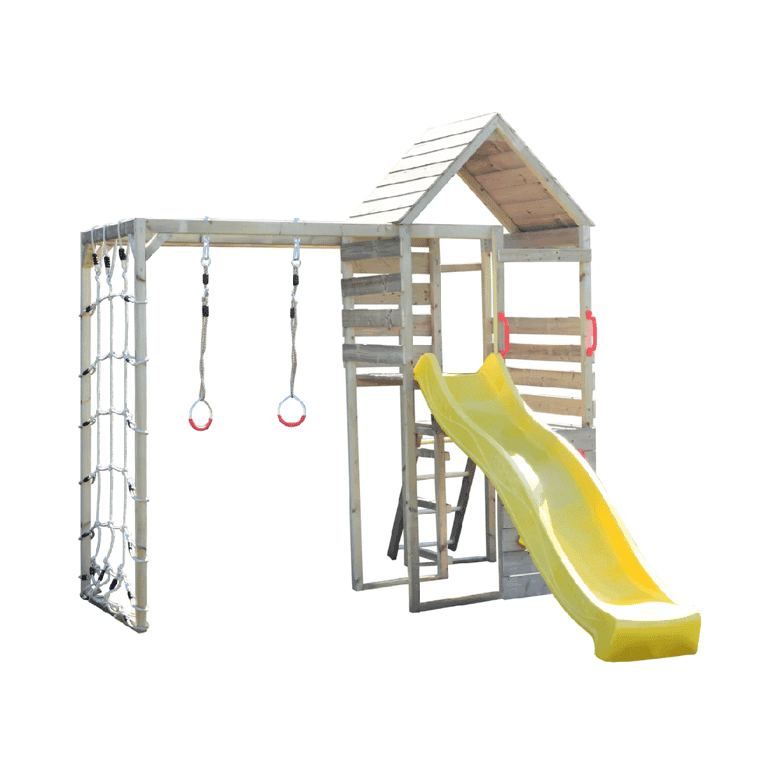 Montessori Wendi Toys Climb Tower Set With Gym Attachment