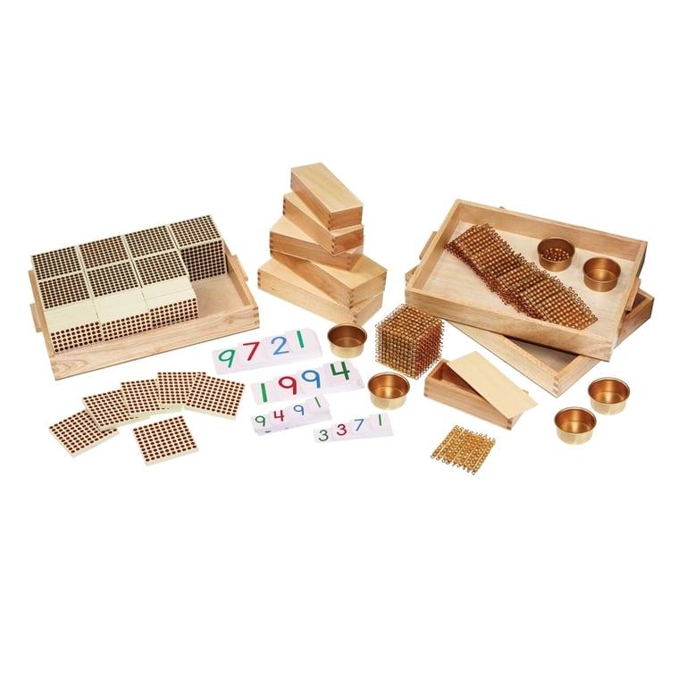 Montessori Alison's Montessori Golden Bead Material Complete Set