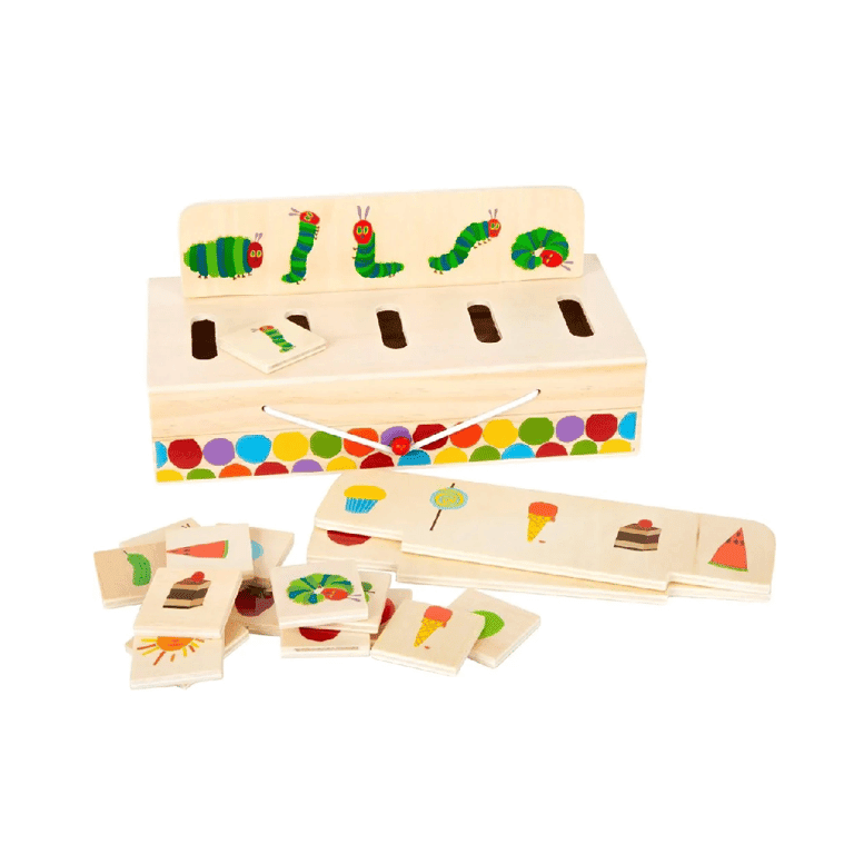 Montessori Small Foot Very Hungry Caterpillar Sorting Toy