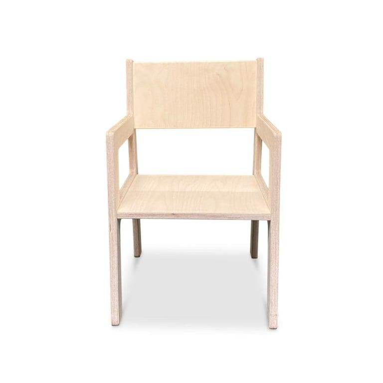 Montessori toddie.nl Skinnie Wooden Chair 4-7 Years Natural