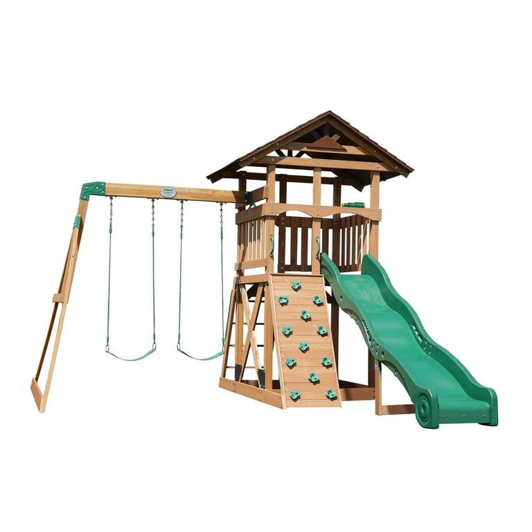 Montessori Backyard Discovery Swing Set Lightning Ridge