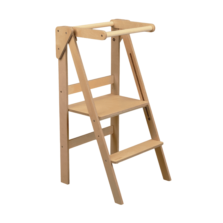 Montessori Katehaa Foldable Learning Tower Natural