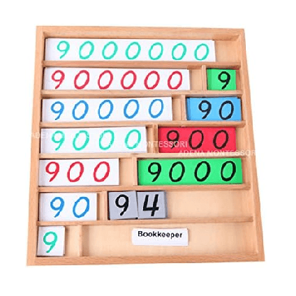 Montessori Adena Montessori Bank Game