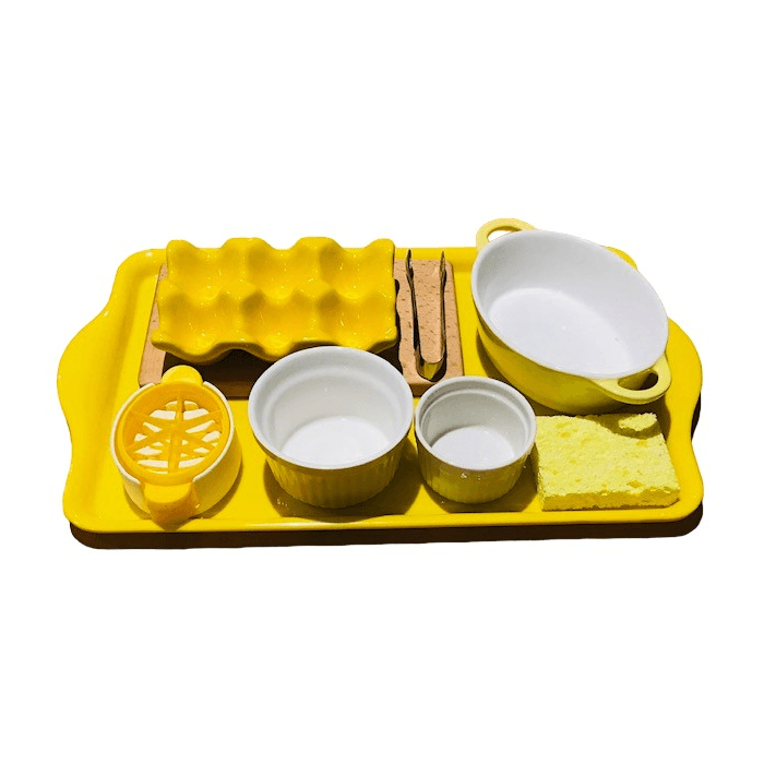 Montessori E&O Montessori Egg Slicing/Peeling Activity Set