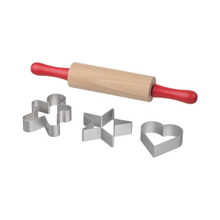 Montessori IKEA MÅLA 4-Piece Modelling Dough Toolset Multicolor