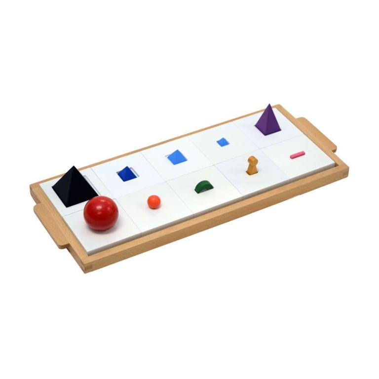 Montessori Kid Advance Montessori 3D Wooden Grammar Symbols With 10 Trays