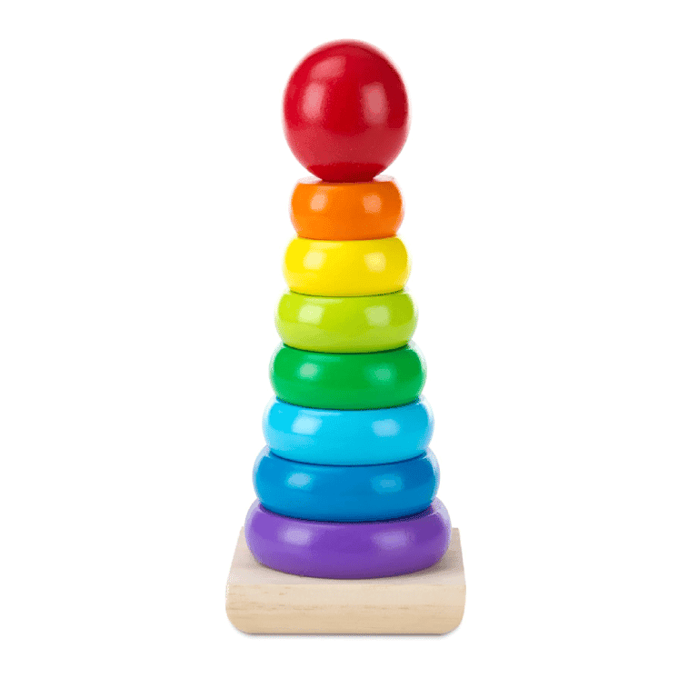 Montessori Melissa & Doug Ring Stacker Rainbow