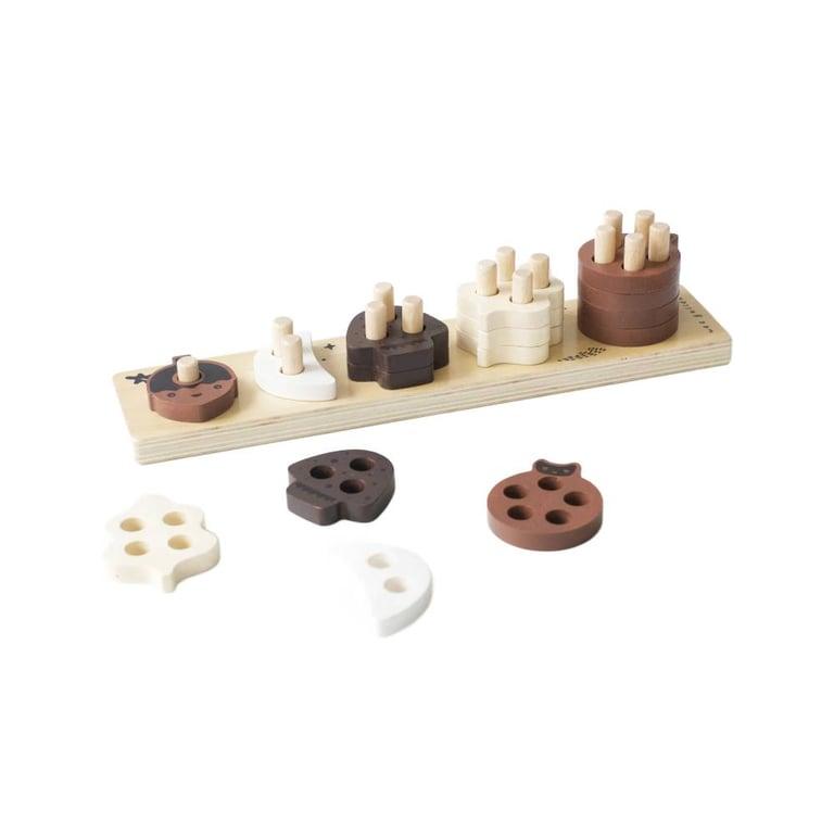 Montessori Wee Gallery Count and Stack Toy