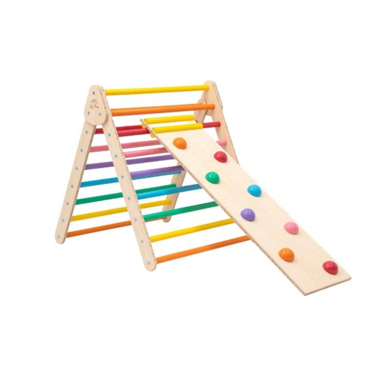 Montessori Lily & River Climber XL With Reversible Slide and Rockwall