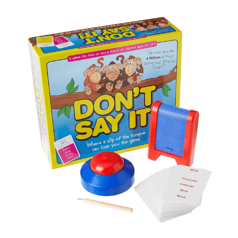 Montessori Pressman Word Game Don't Say It!