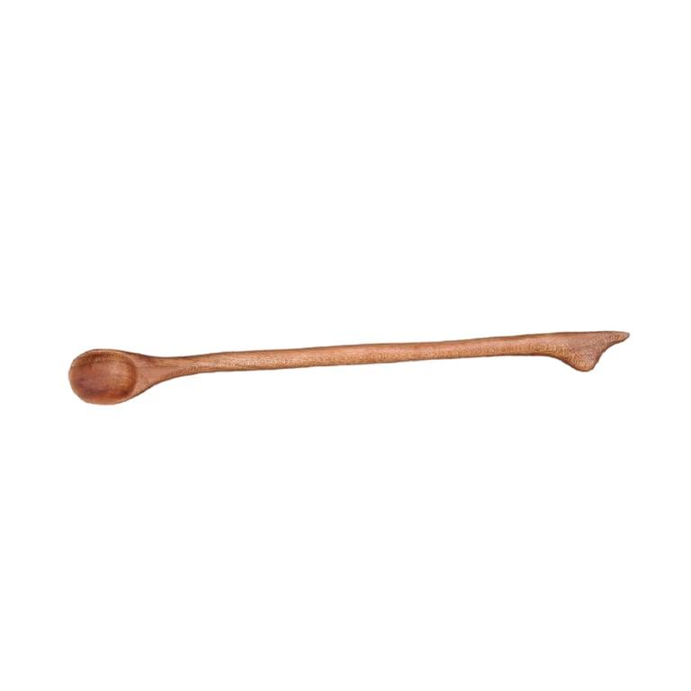 Montessori REU Indianawood Stirring Spoon Cherry With Oil Finishing