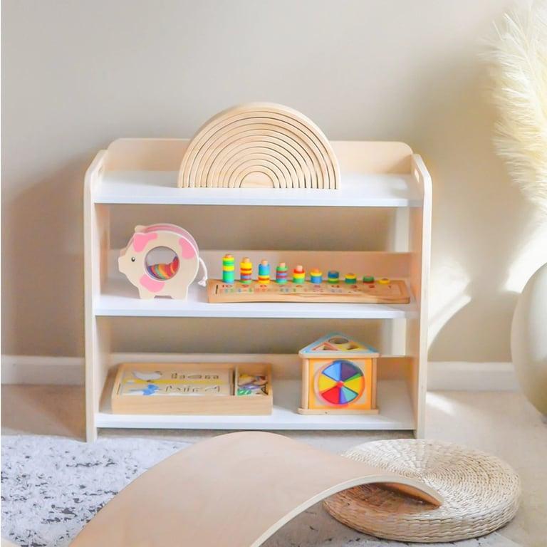 Montessori Sapiens Child Banana Montessori Toy Shelf Birch Plywood