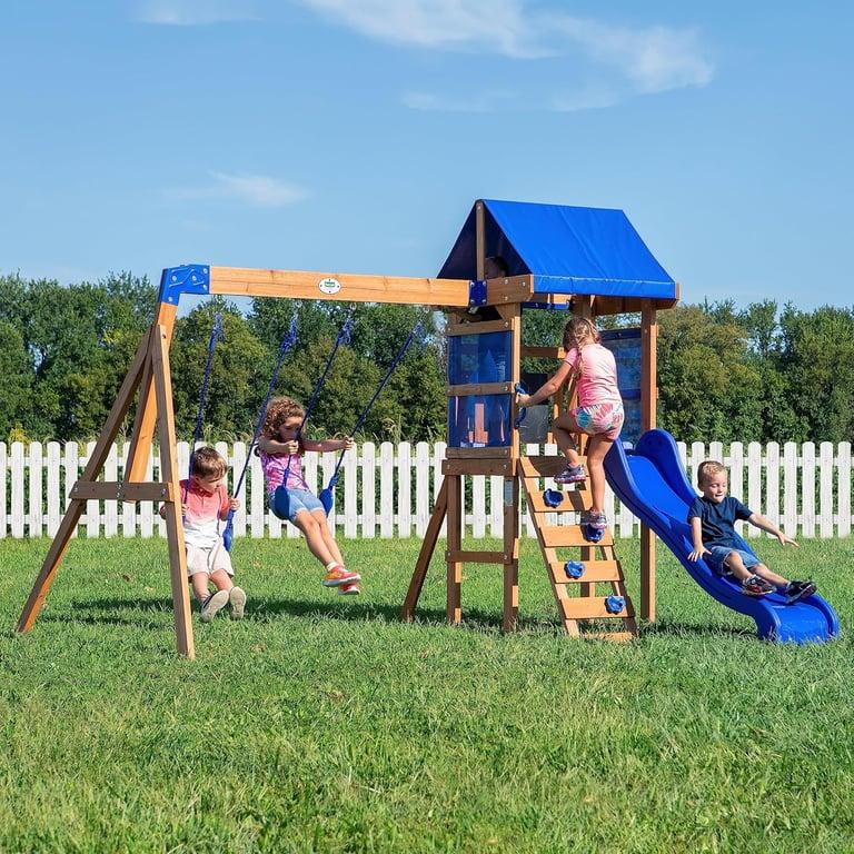 Montessori Backyard Discovery Aurora Swing Set