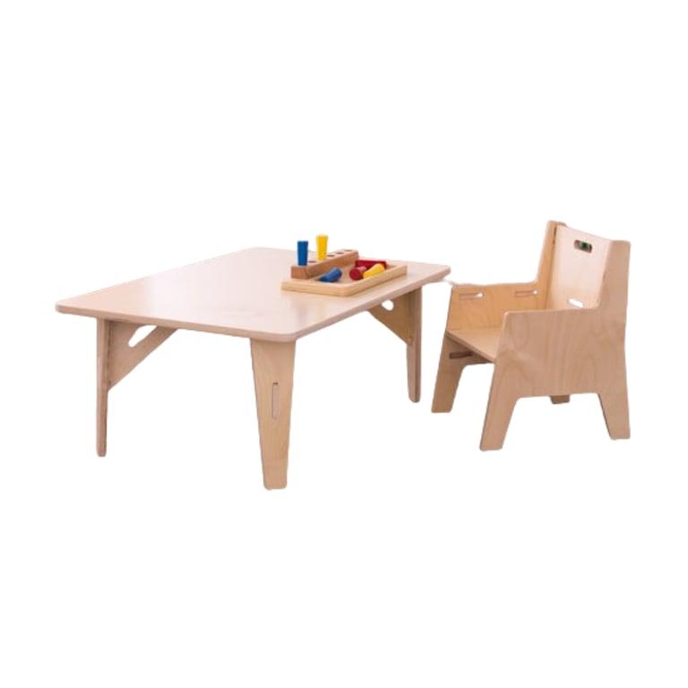 Montessori Sprout Kids Adjustable Montessori Weaning Chair & Table Set