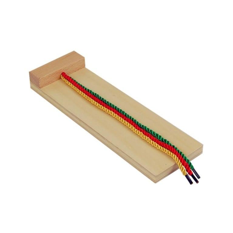 Montessori Kid Advance Montessori Braiding Board