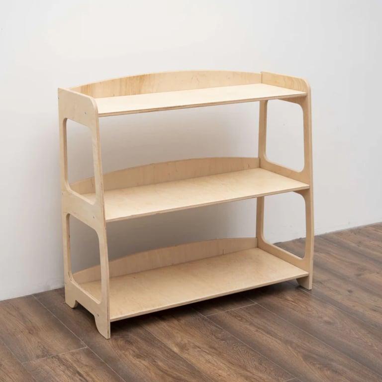 Montessori Bananini Montessori 3-Tier Open Shelf