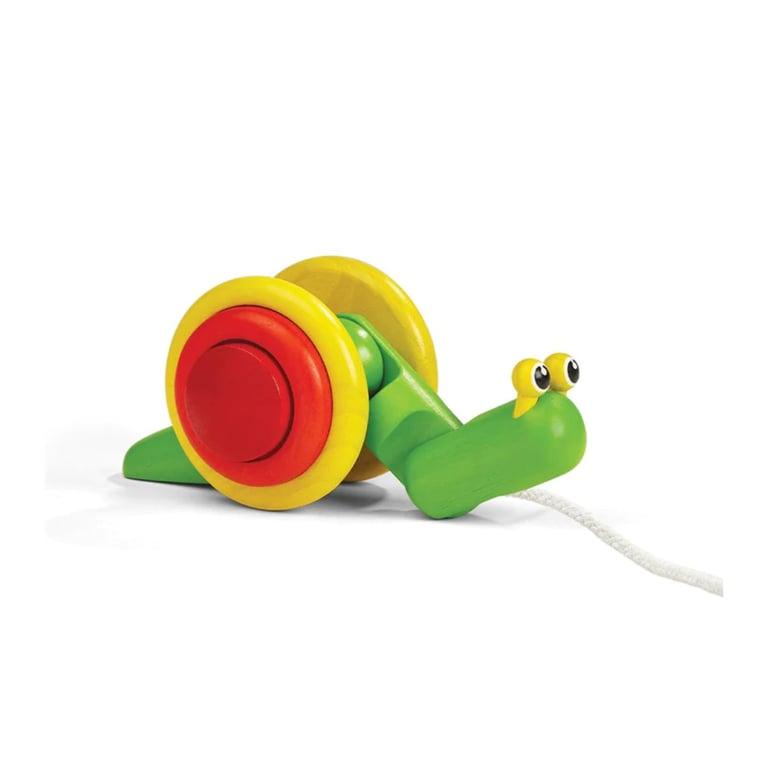 Montessori Plan Toys Pull-Along Snail