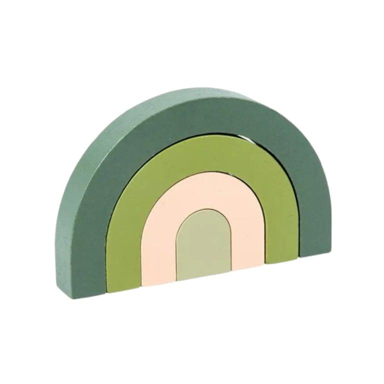 Montessori Seaside-Montessori Arched Building Blocks Green