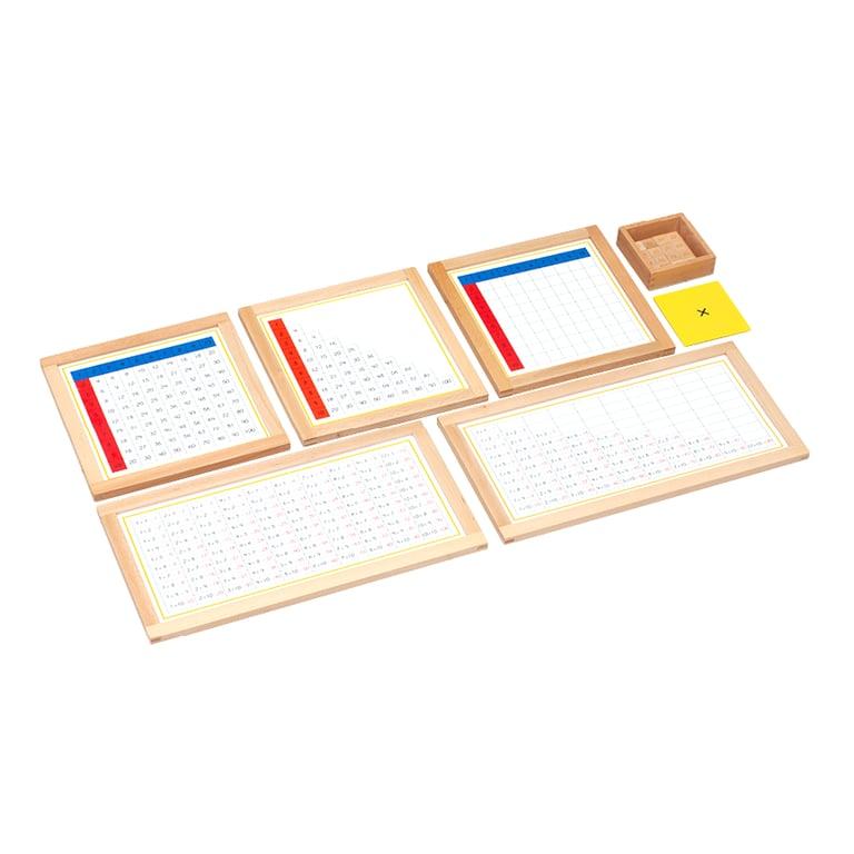 Montessori Alison's Montessori Multiplication Working Charts