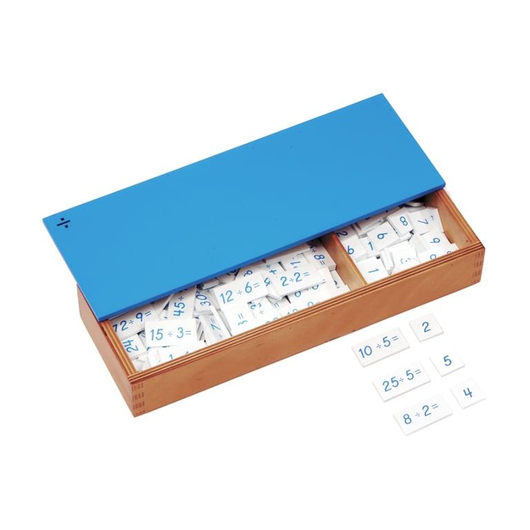 Montessori Alison's Montessori Division Equations and Dividends Box Premium Quality