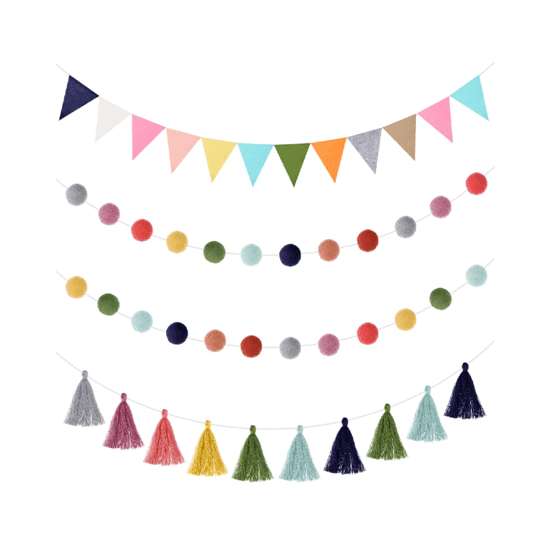 Montessori Irenare Garland Bright Color Set