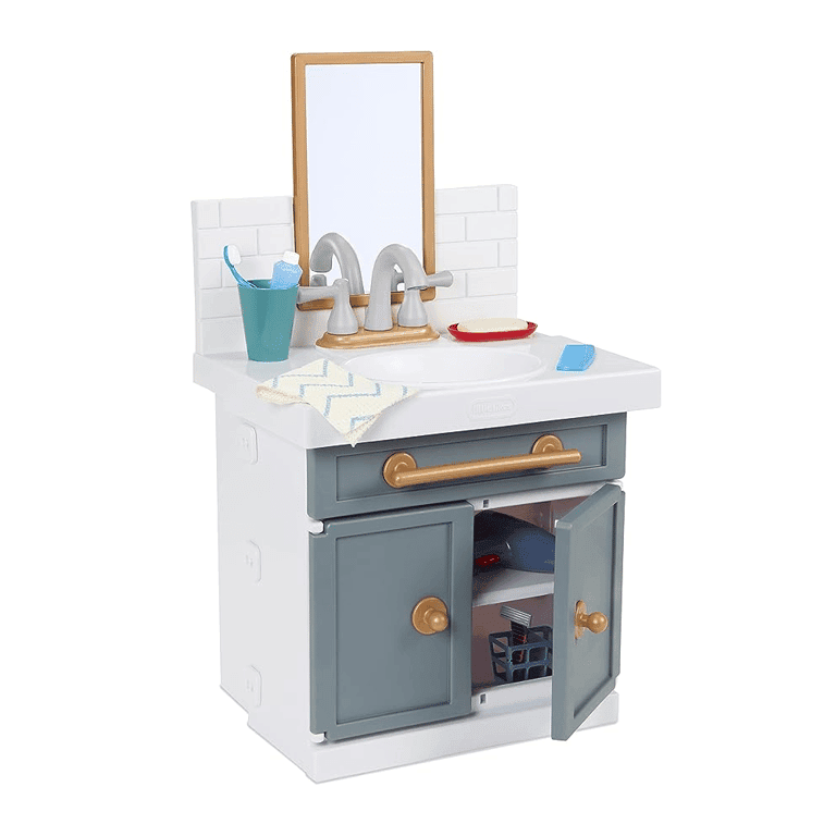 Montessori Little Tikes First Bathroom Sink With Real Working Faucet