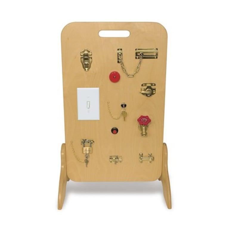 Montessori TAG Toys Locks and Latches Activity Board