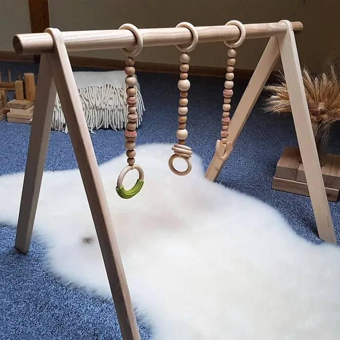 Montessori Ecoart Factory Baby Gym Neutral Toys