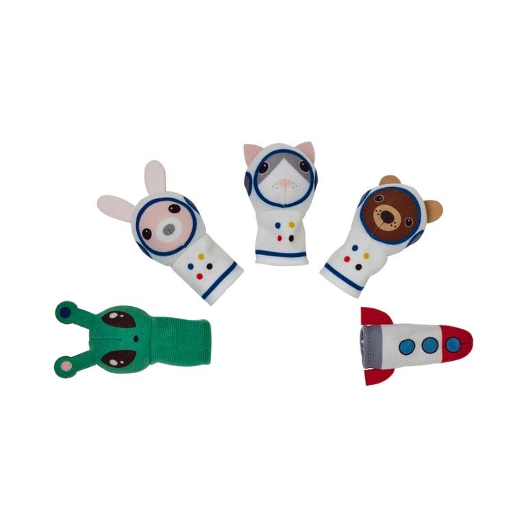 Montessori IKEA AFTONSPARV 5-Piece Finger Puppet Set Multicolor