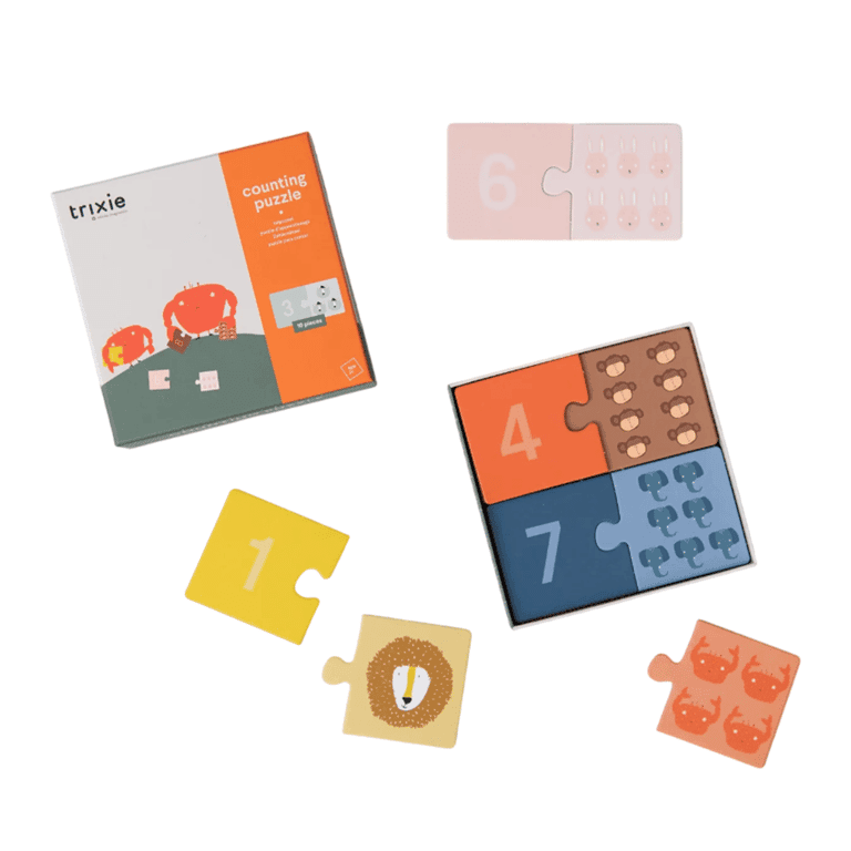 Montessori Trixie Counting Puzzle