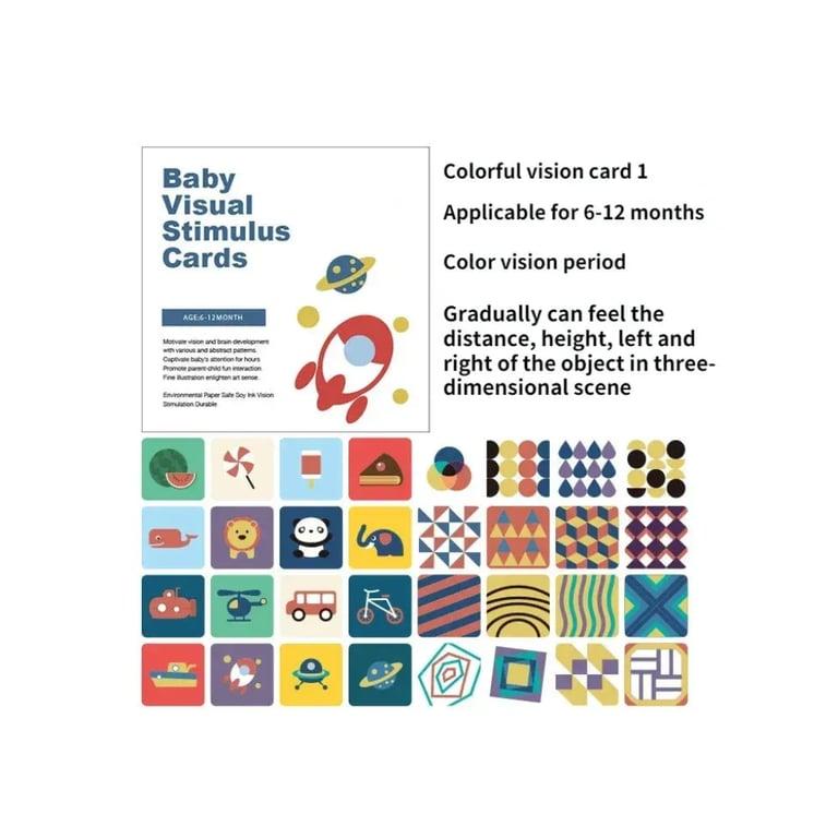 Montessori Seaside-Montessori Visual Stimulation Cards 6-12 Months