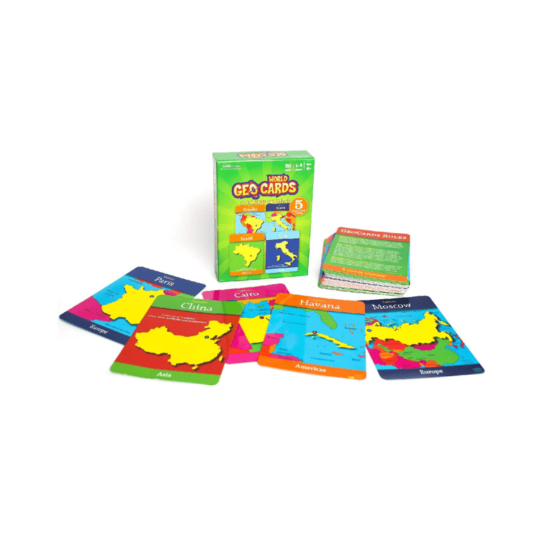 Montessori Geotoys World Capitals Cards