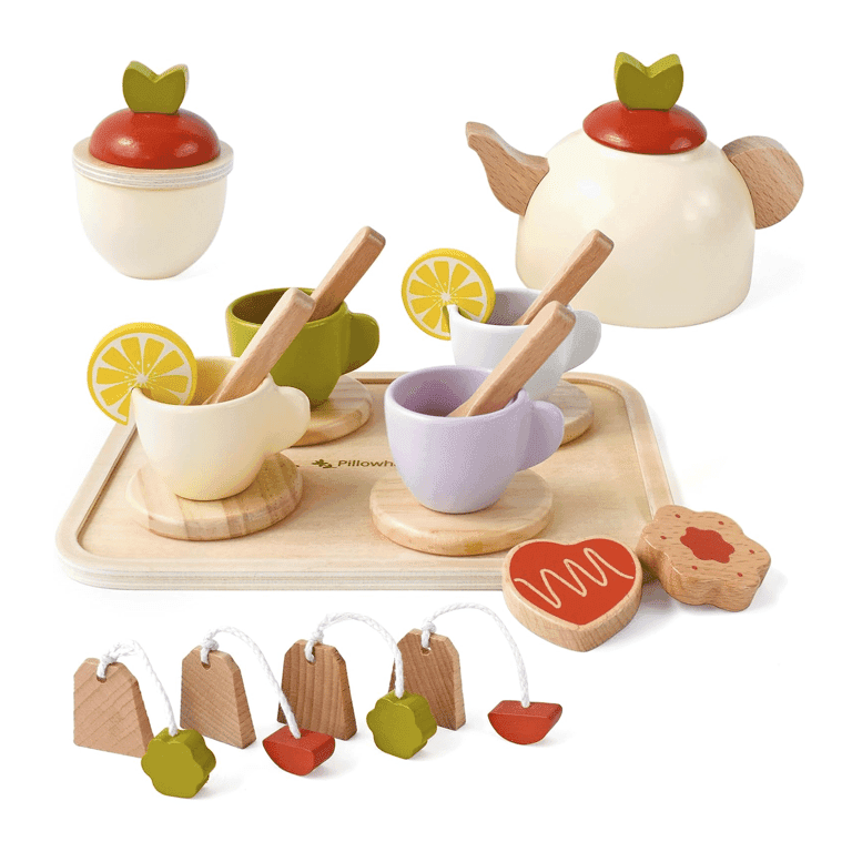 Montessori Pillowhale Tea Party Toys Set