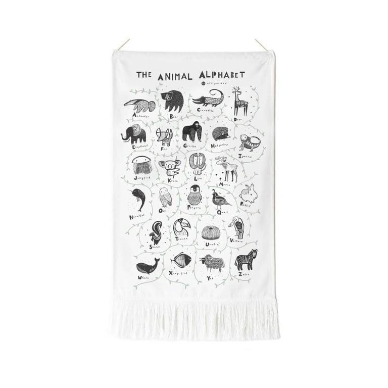 Montessori Wee Gallery Alphabet Tapestry Animal