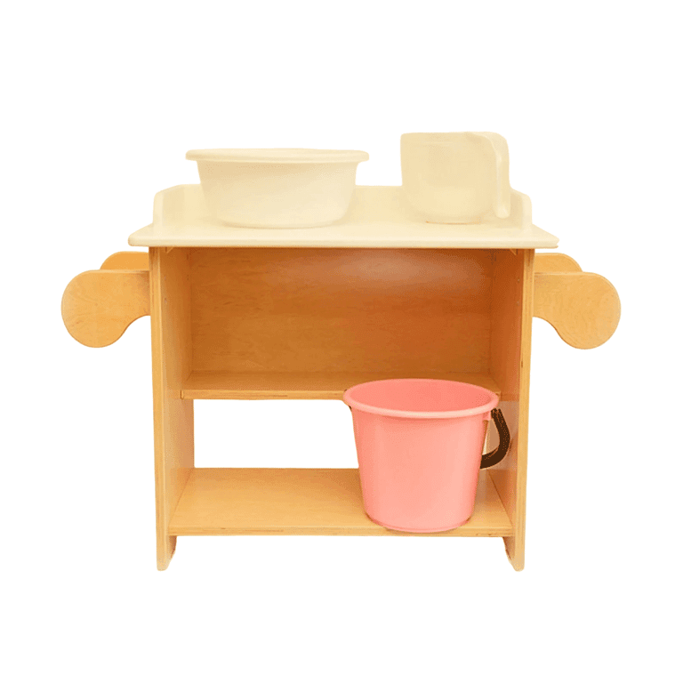 Montessori Wooden Toys For You Dish Washing Station For Age 3-6