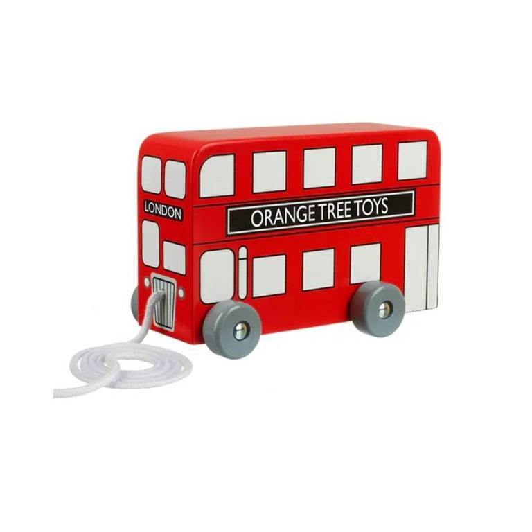 Montessori Orange Tree Toys London Bus Pull Along