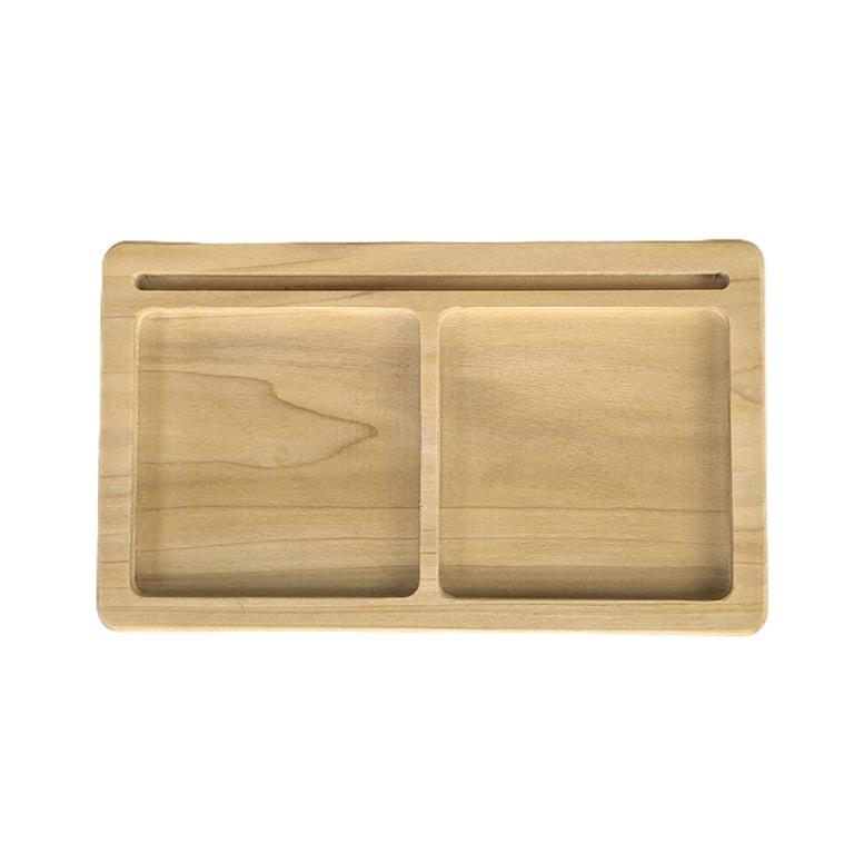 Montessori For Littles Shop Learning Tray With Two Parts and Card Holder