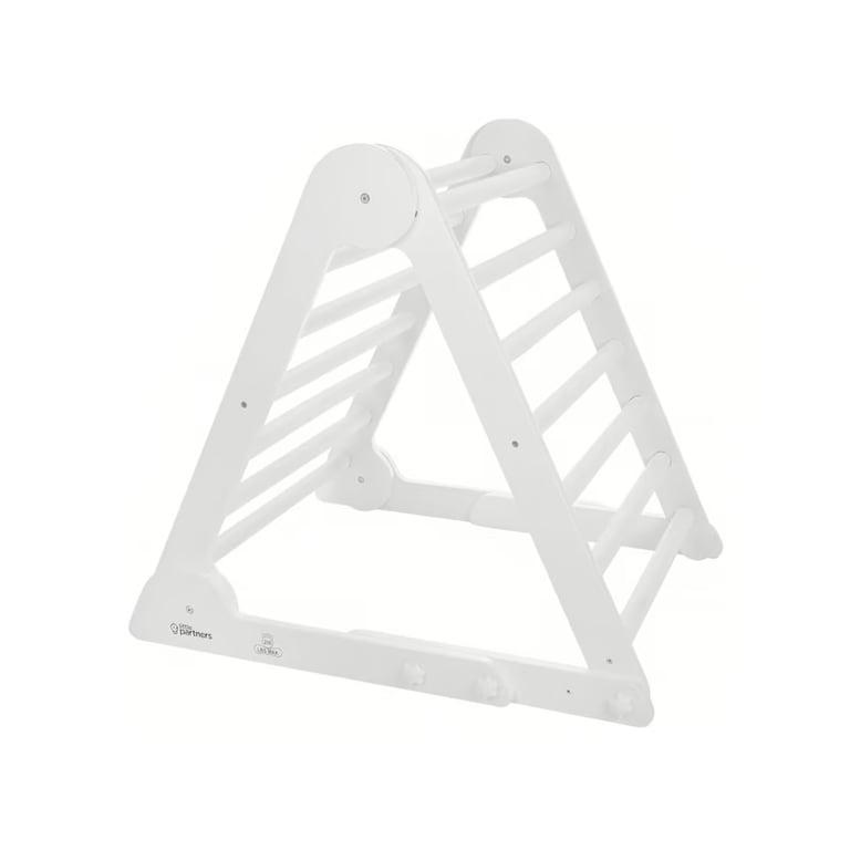 Montessori Little Partners® Climbing Triangle Soft White Without Silde