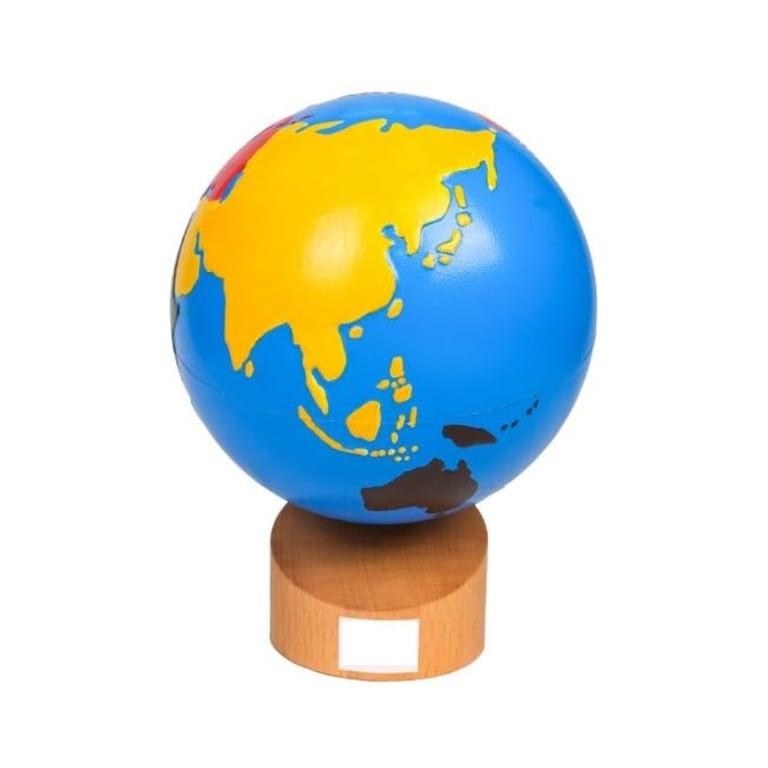 Montessori Handmade Montessori World Parts Globe Science and Cultural Geography Materials