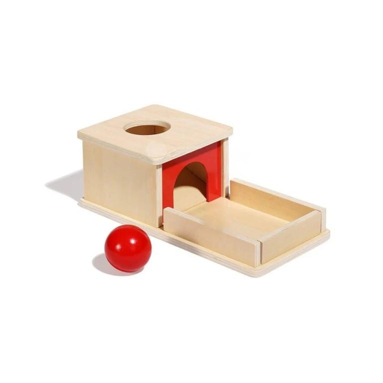 Montessori Clever Toys Box Montessori Object Permanence Box