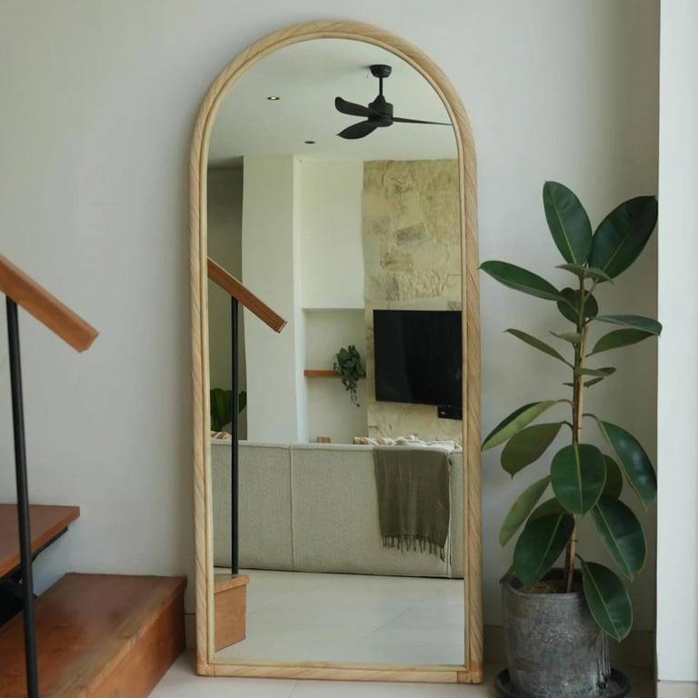 Montessori The Bali Concept Citra Rattan Standing Mirror