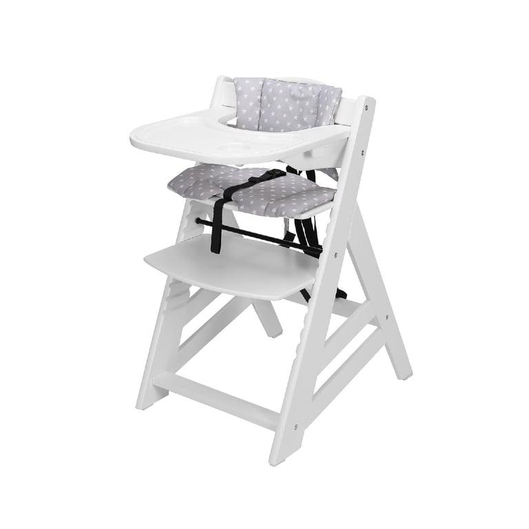 Montessori Criblike 3-in-1 Convertible High Chair White