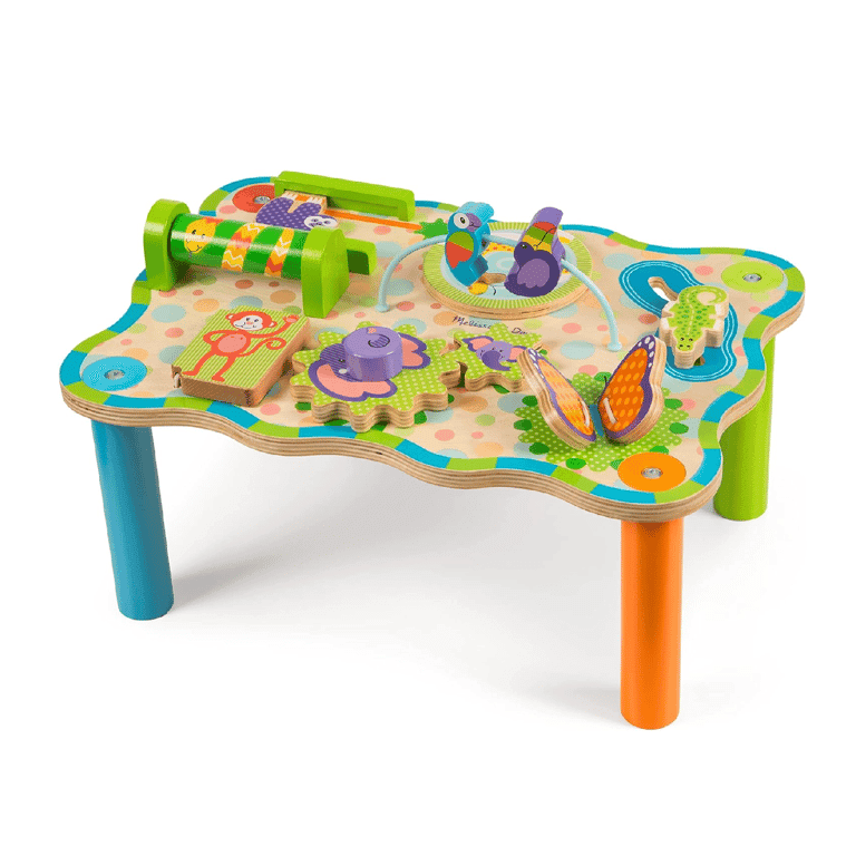 Montessori Melissa & Doug Wooden Activity Table Jungle