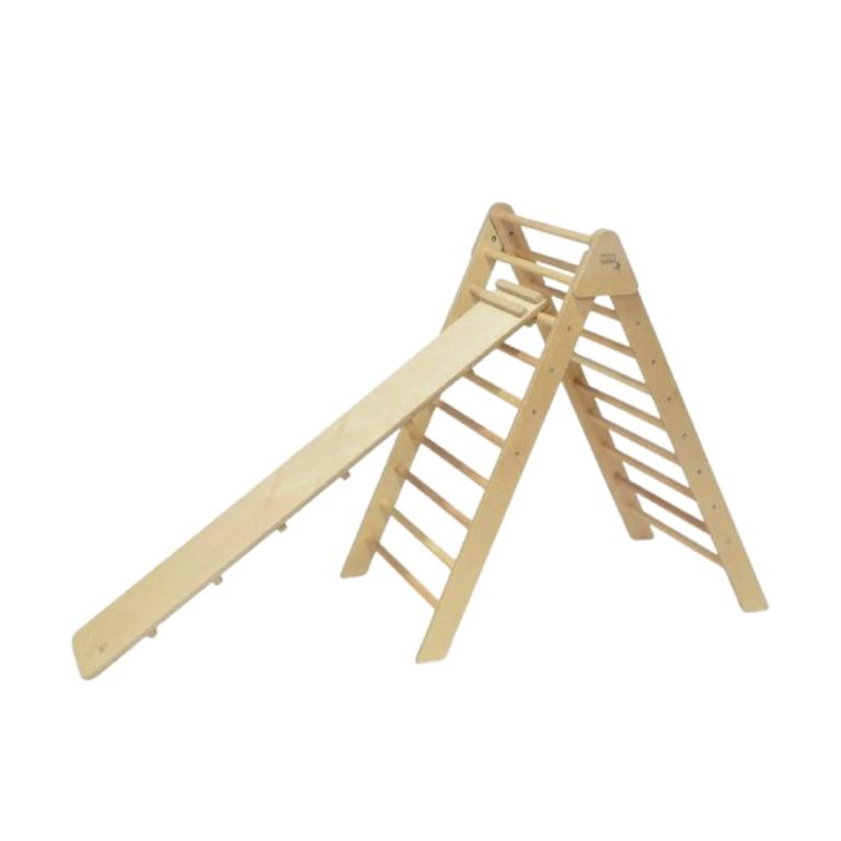 Montessori RAD Children's Furniture Foldable Climbing Triangle With Long Ramp Set