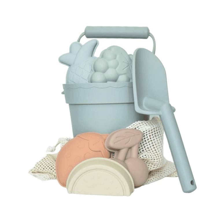 Montessori Forever Ella Sand Bucket Set Dusty Green