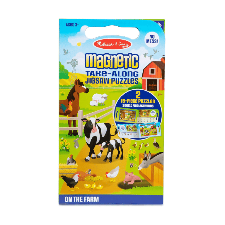 Montessori Melissa & Doug Magnetic Puzzle On The Farm