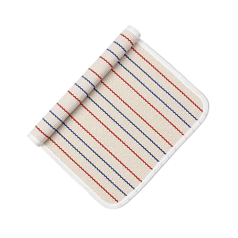 Montessori UKELER Montessori Work Rug Striped 23.6 x 15.8 Inches