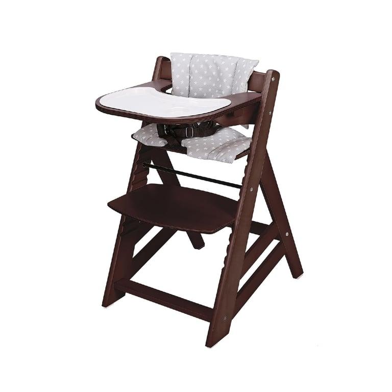 Montessori Criblike 3-in-1 Convertible High Chair Mahogany