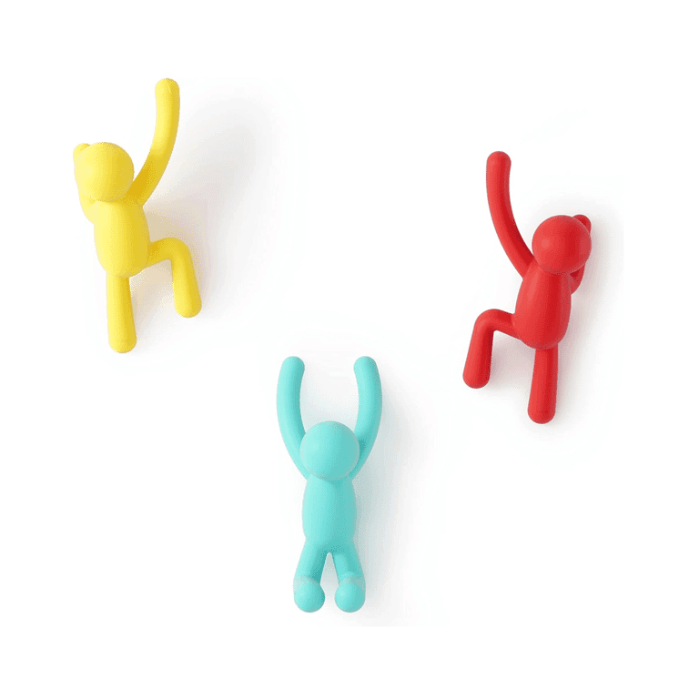 Montessori Umbra Coat Wall Hooks Buddy Red/Blue/Yellow