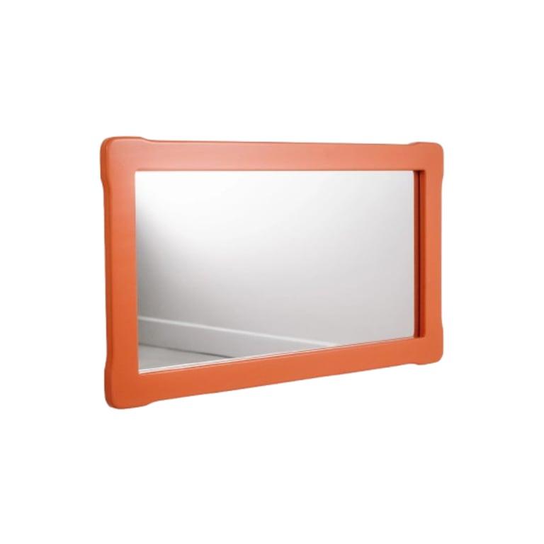 Montessori Woodjoy Big Wall Mirror Salmon